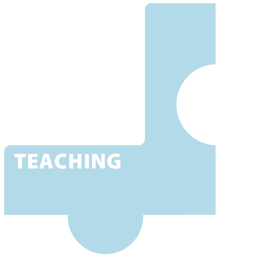 Puzzle piece used to represent Teaching